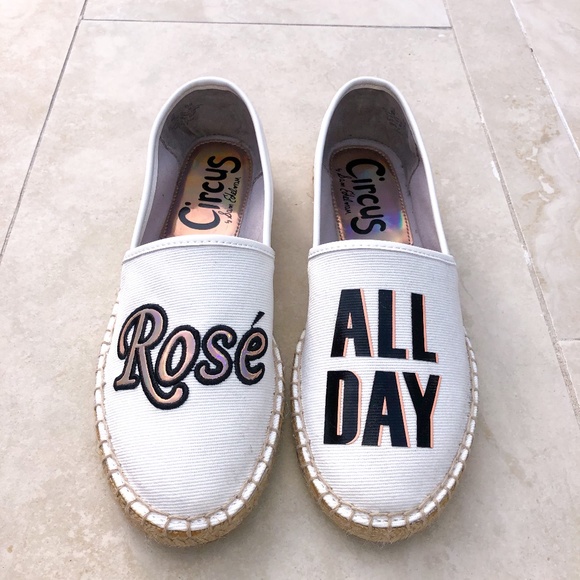 rose all day espadrilles